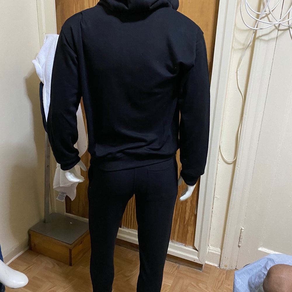 Black Hoodie and Pants set - Picture 4 of 8